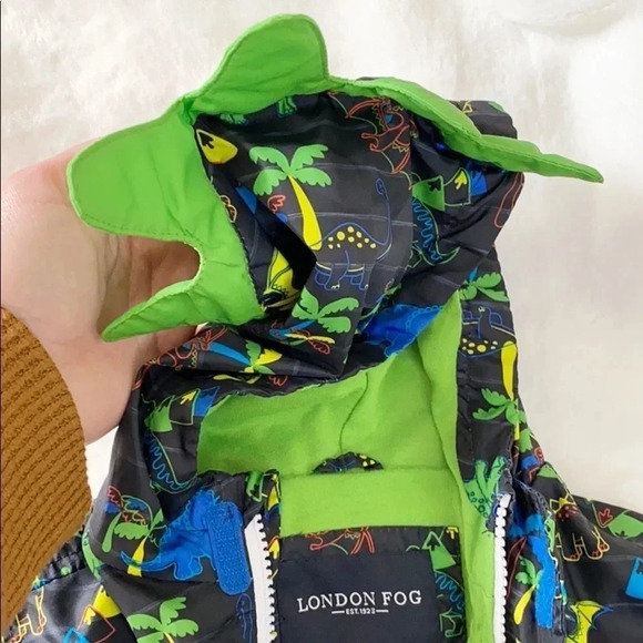 London Fog Dino Printed Jacket - Picture 5 of 8